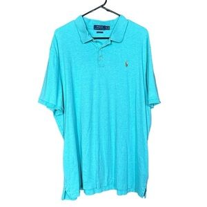 Polo Ralph Lauren Classic Fit Soft Cotton Polo Green Men’s XXL Colored Pony